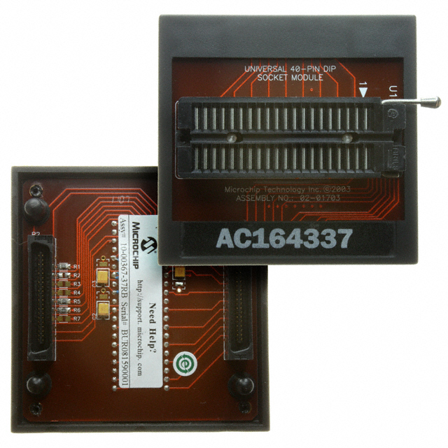 AC164337 Microchip Technology  Adaptateurs de programmation Sockets